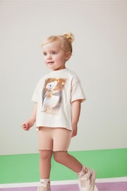 Pink Mouse Short Sleeve Top and Shorts Set (3mths-7yrs) - Image 1 of 6