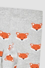 JoJo Maman Bébé Grey Fox Extra Thick Leggings - Image 3 of 3