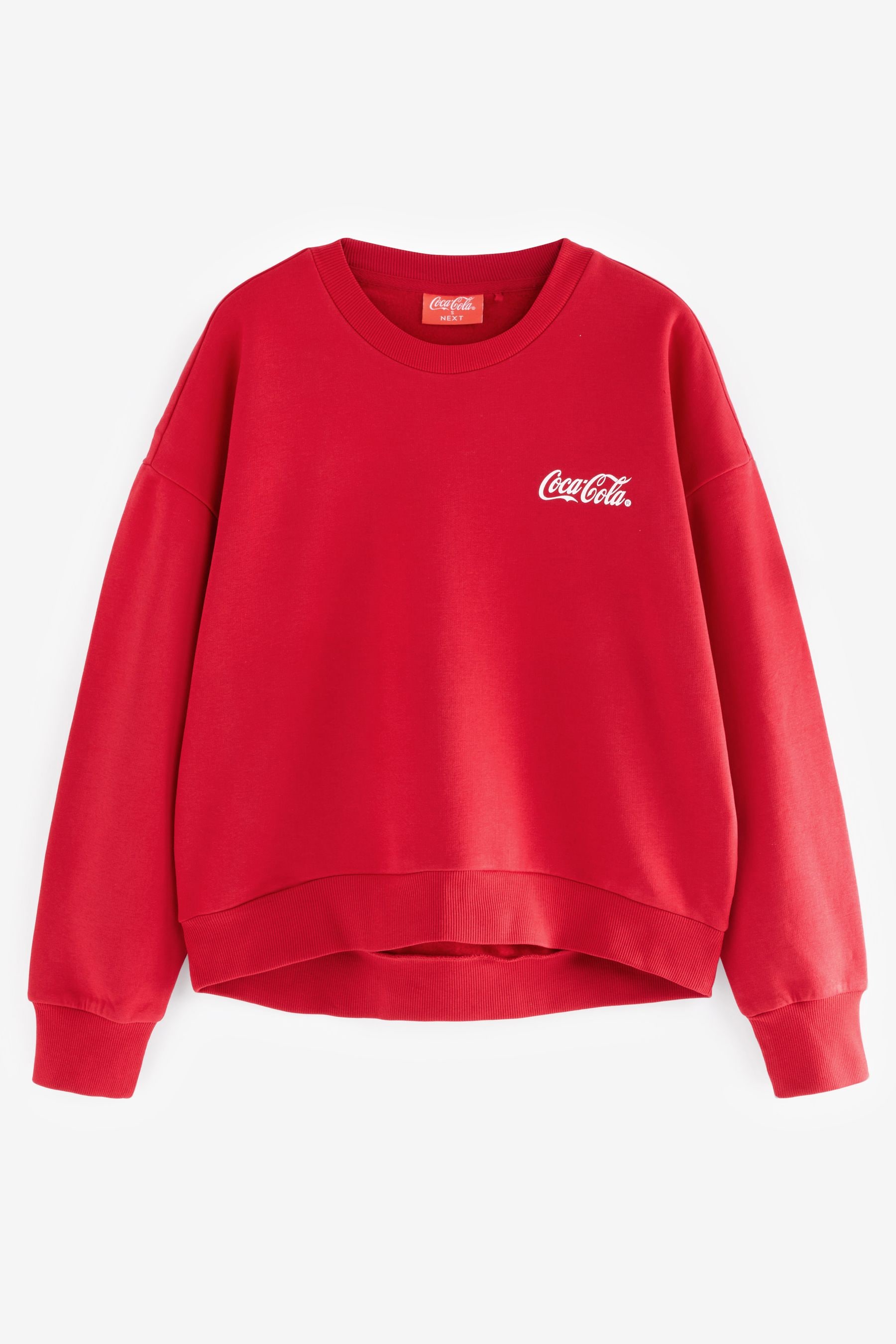 Red coca cola sweatshirt cheap