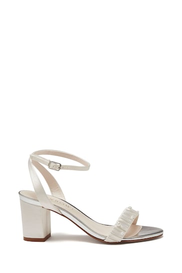 Rainbow Club Natural Florence Ivory Satin Shoes