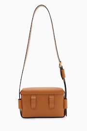 AllSaints Natural Frankie Cross-Body Bag - Image 4 of 10