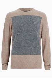 AllSaints Natural Lobke Knit Crew Sweater - Image 4 of 4