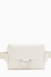 AllSaints White Frankie Cross-Body Bag - Image 7 of 10