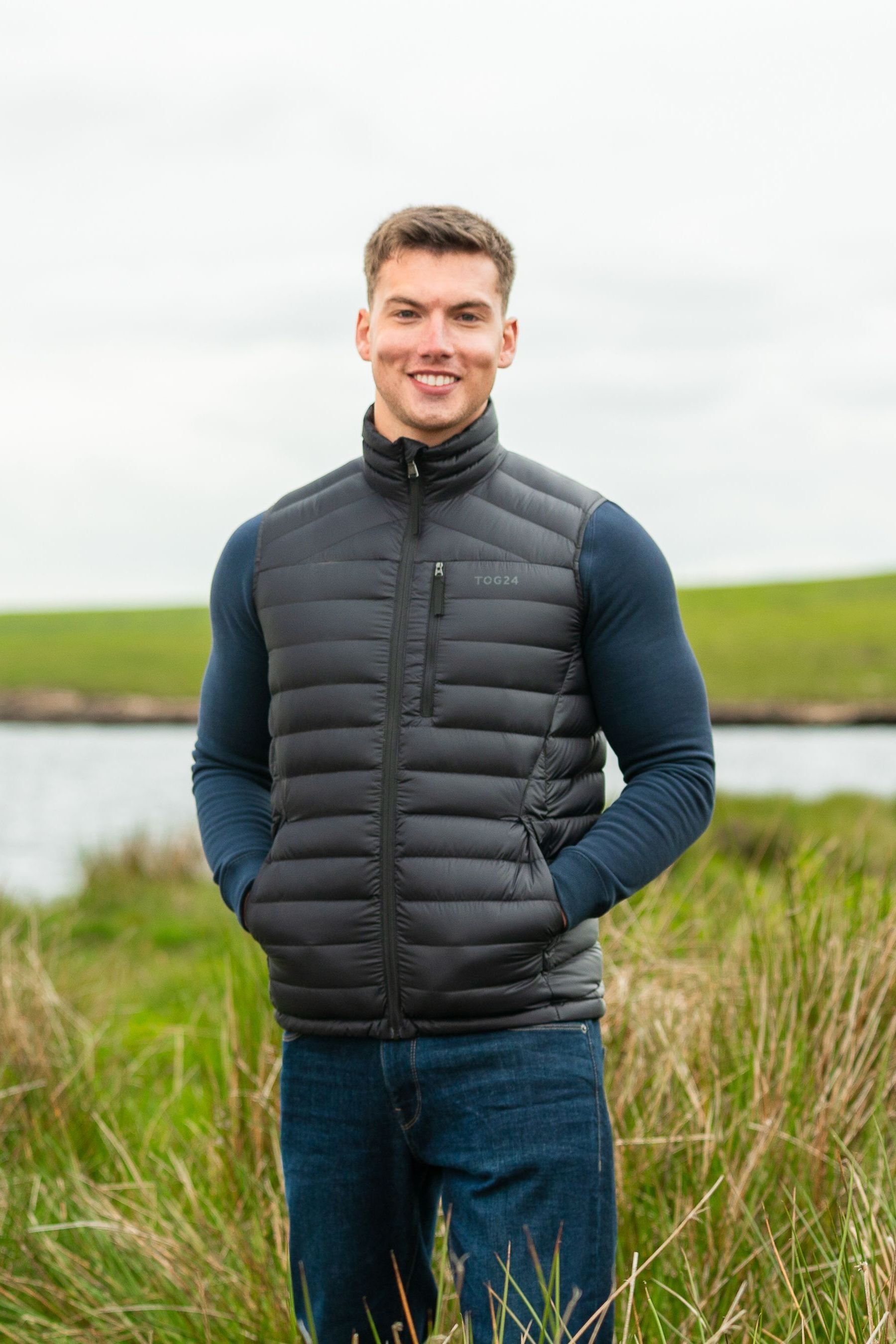Down fill gilet new arrivals