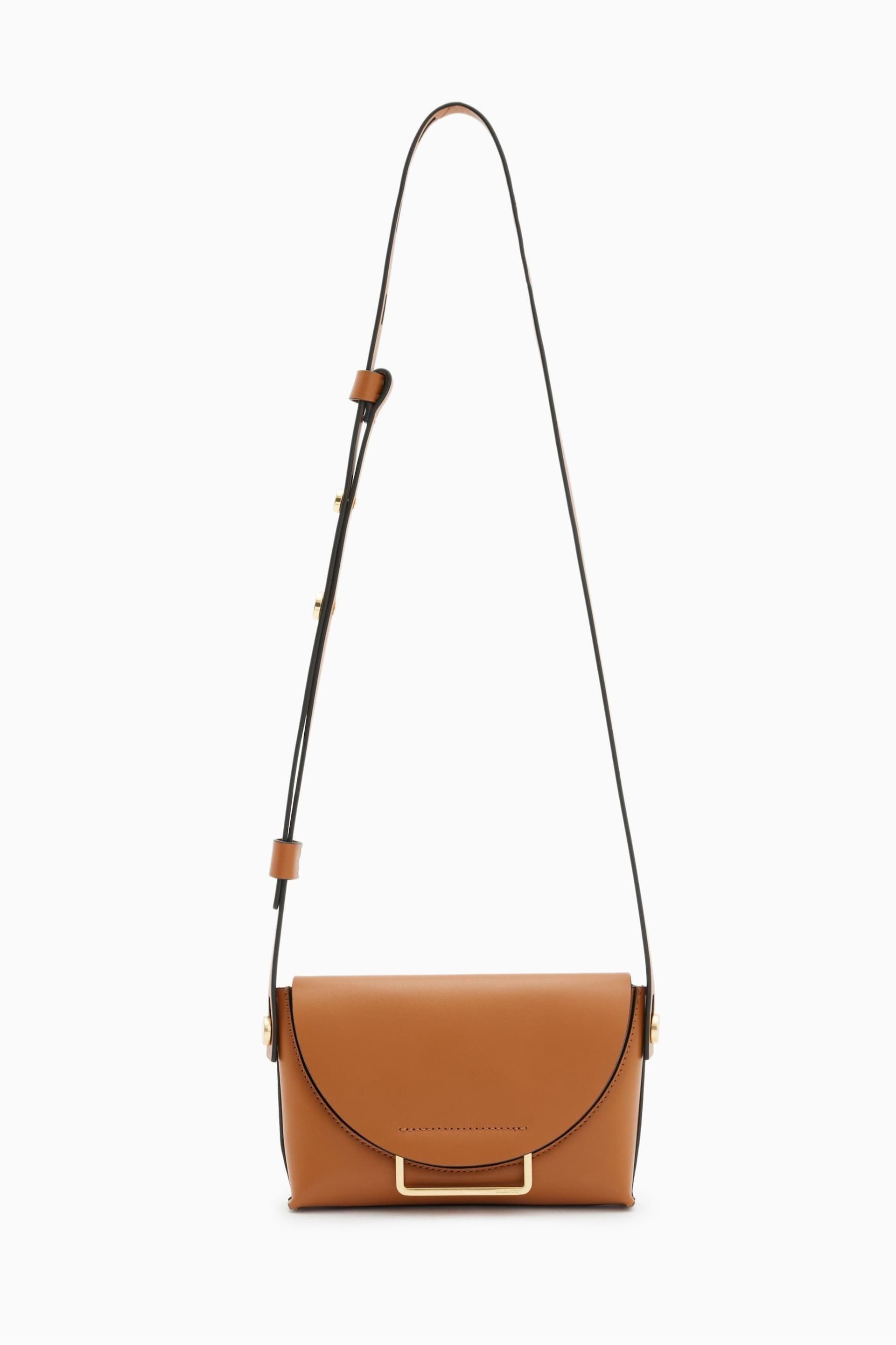 AllSaints Natural Cross-Body Francine Bag - Image 3 of 8