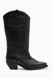 AllSaints Black Dolly Boots - Image 2 of 6