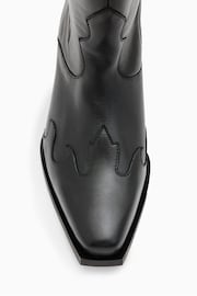 AllSaints Black Dolly Boots - Image 5 of 6