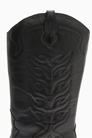 AllSaints Black Dolly Boots - Image 6 of 6