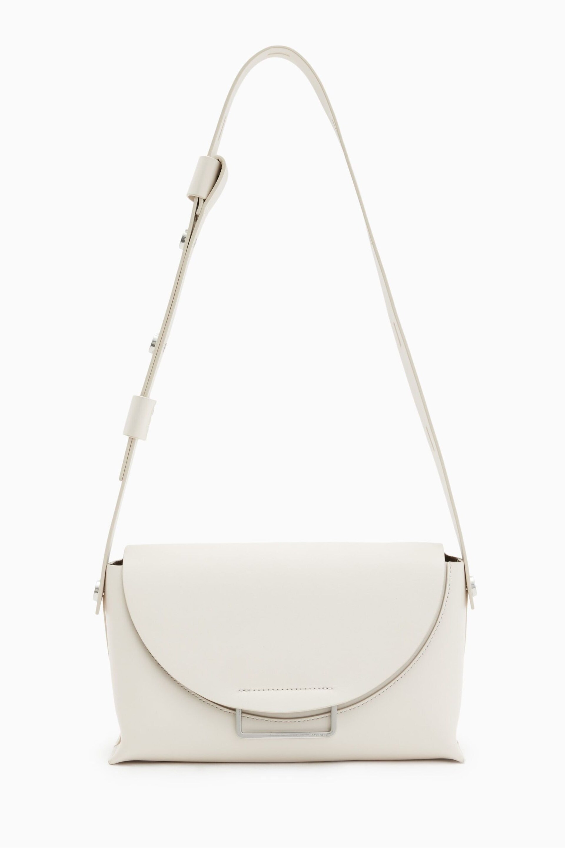 AllSaints White Celeste Cross-Body Bag - Image 2 of 8