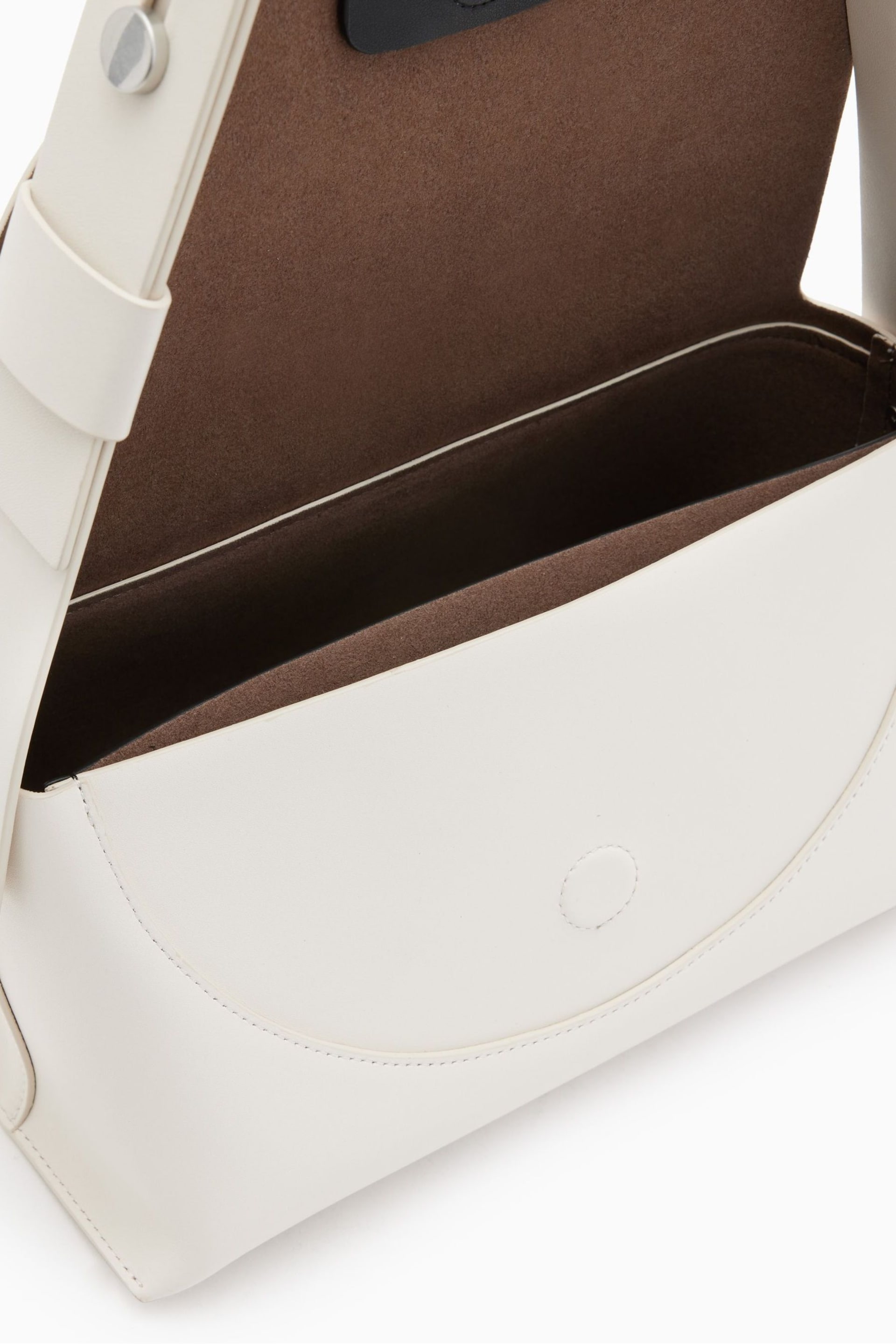 AllSaints White Celeste Cross-Body Bag - Image 6 of 8