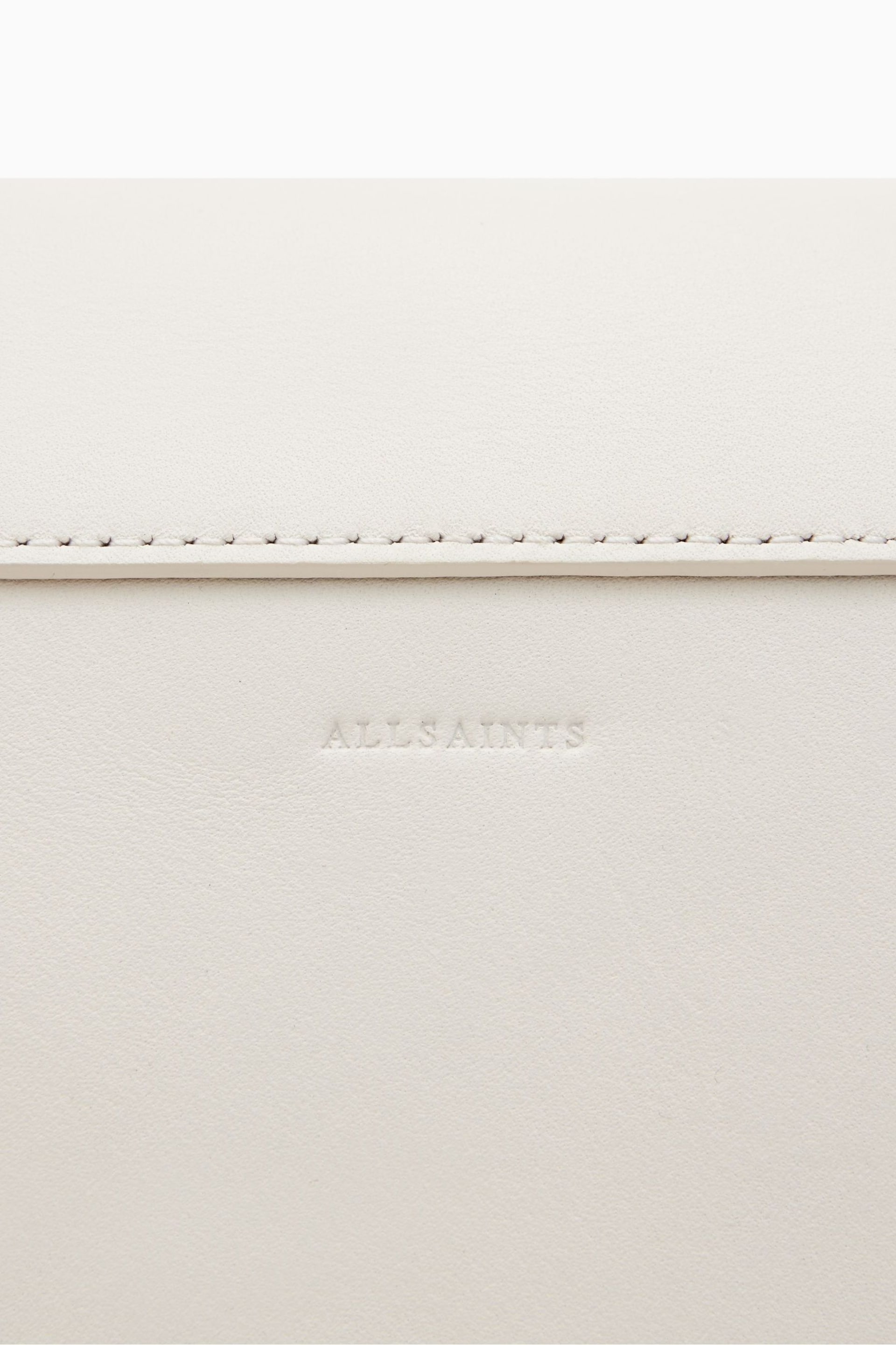 AllSaints White Celeste Cross-Body Bag - Image 8 of 8