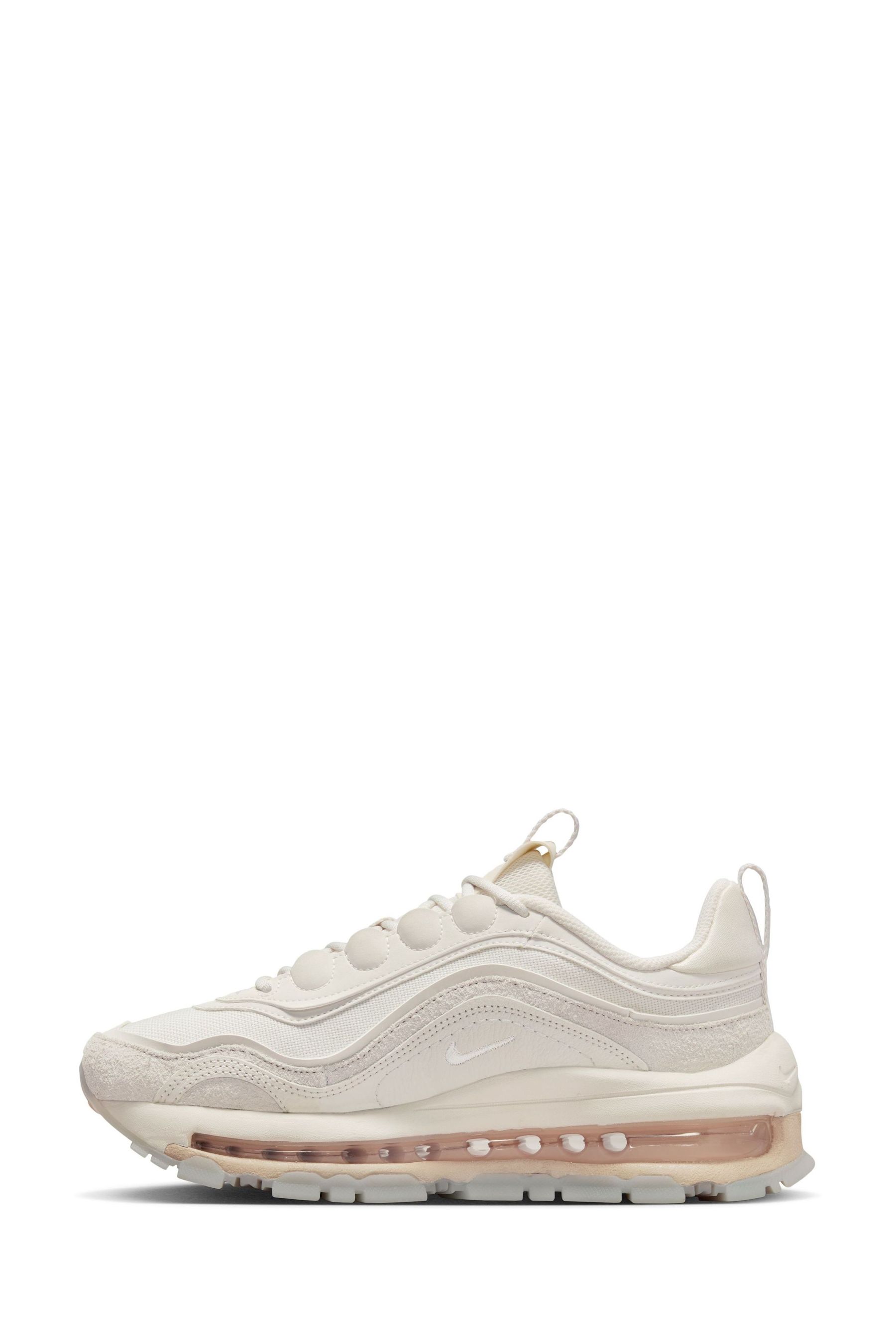 Buy Nike Cream Air Max 97 Futura Trainers from Next Luxembourg