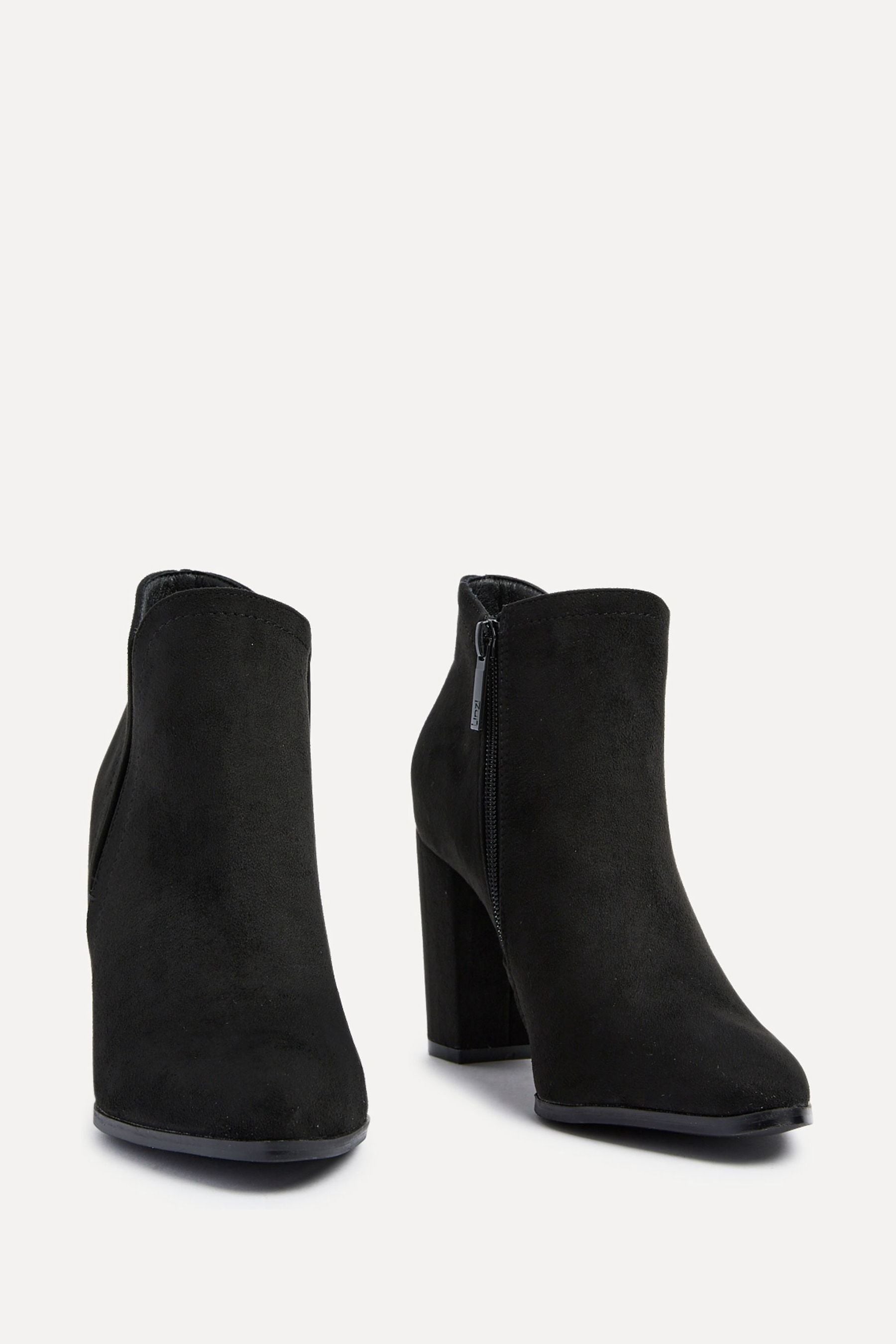 Freda block heel ankle bootie new arrivals