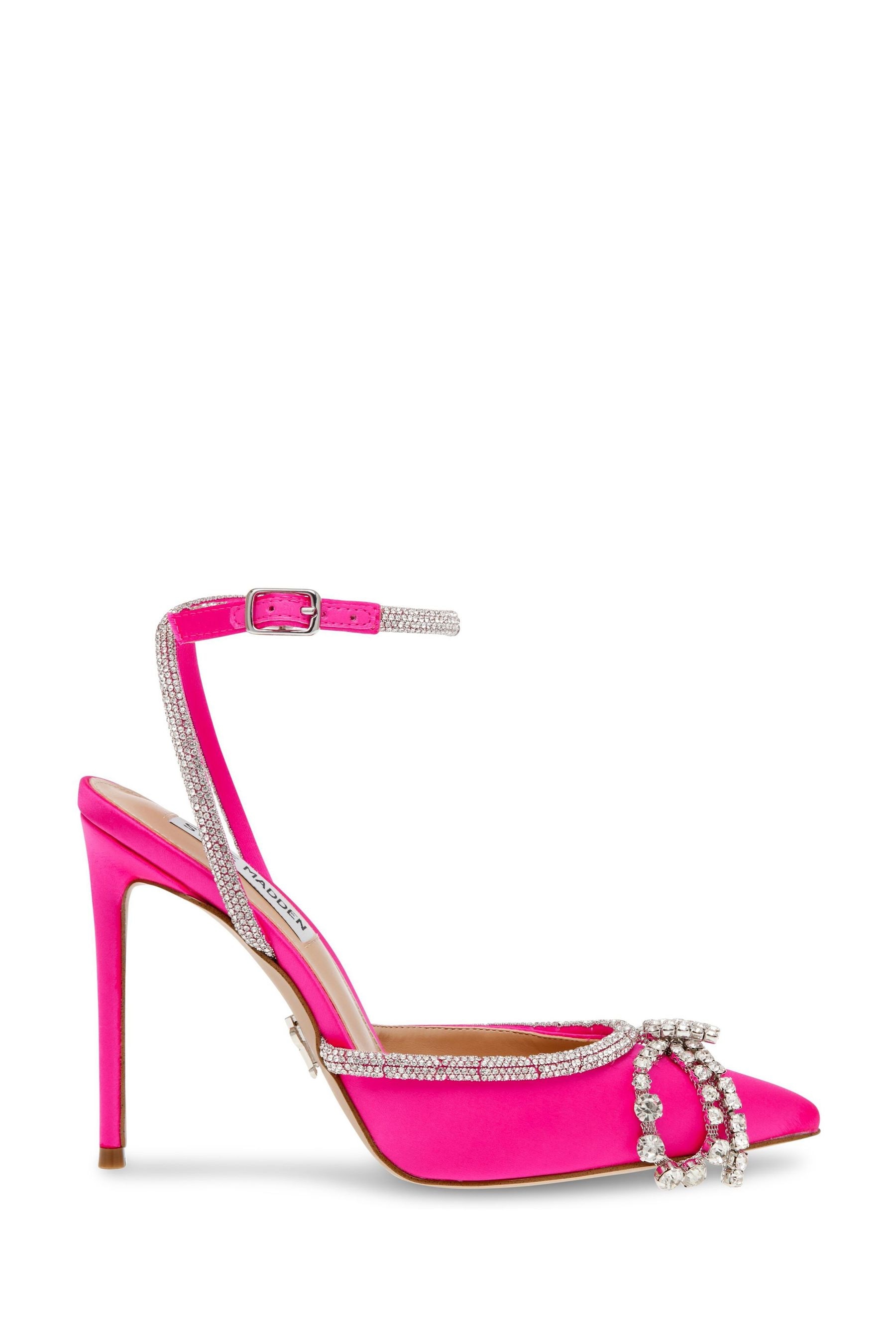 Pink cheap satin shoes