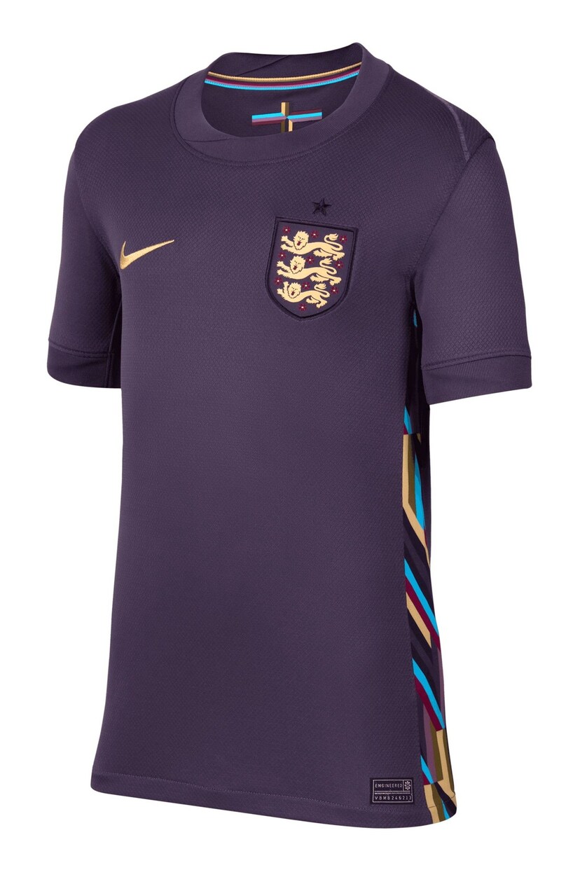 Nike Away Jr. Dri-FIT England Stadium Football Shirt - Image 9 of 12