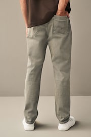 Mushroom Regular Fit Overdyed Denim Jeans - Image 4 of 8