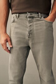 Mushroom Regular Fit Overdyed Denim Jeans - Image 5 of 8