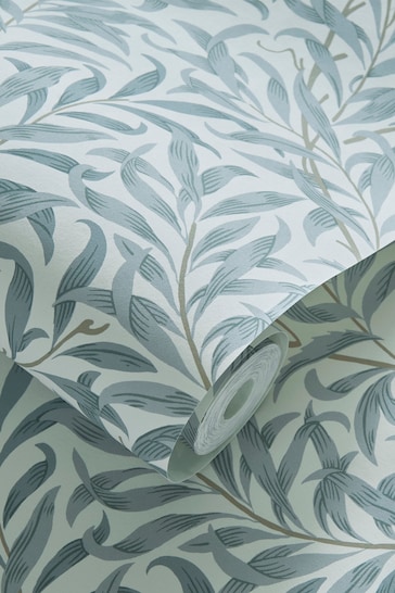 Morris & Co Mineral Grey Willow Boughs Wallpaper