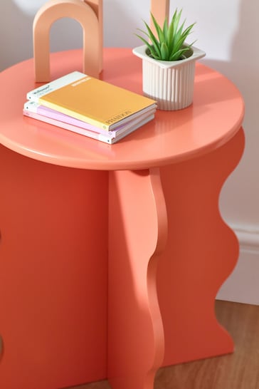 Orange Wiggle Kids Bedside Table