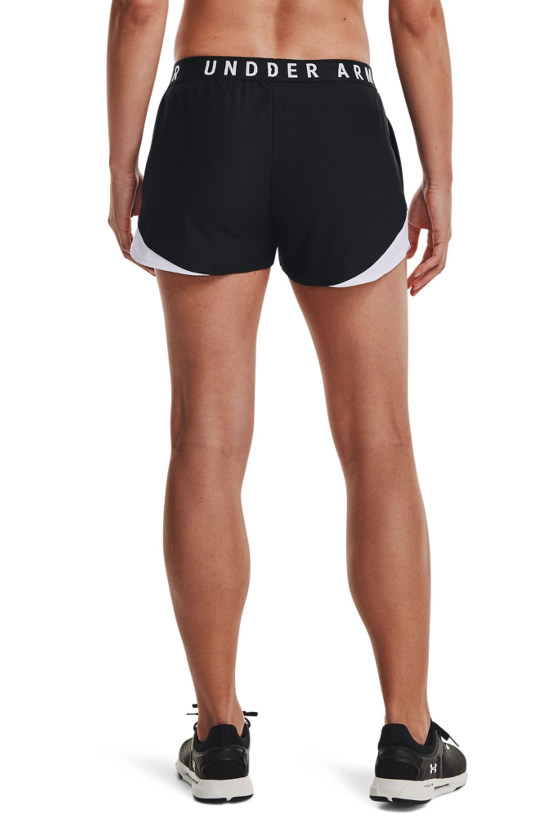Buy Under Armour Black White Play Up 3.0 Shorts from Next Luxembourg