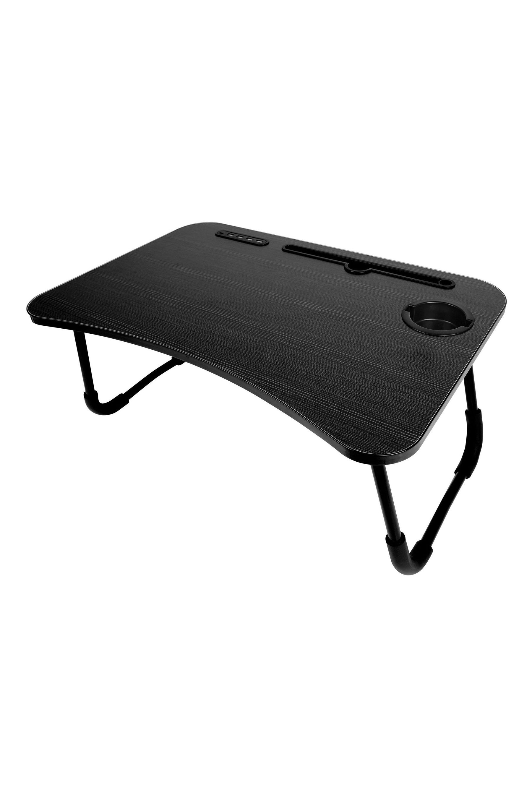 Lap table 2025 with cup holder