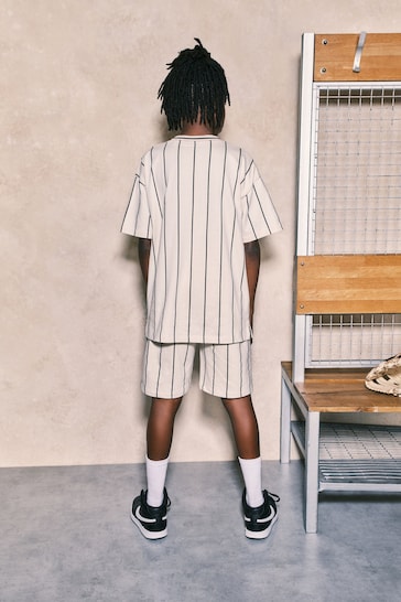 Cream NYC Graphic Top and Shorts Set (3-16yrs)