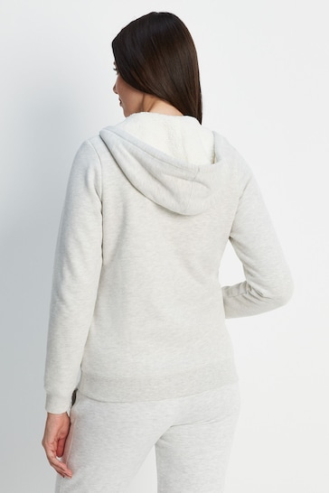 Tog 24 White Finch Sherpa Lined Hoodie