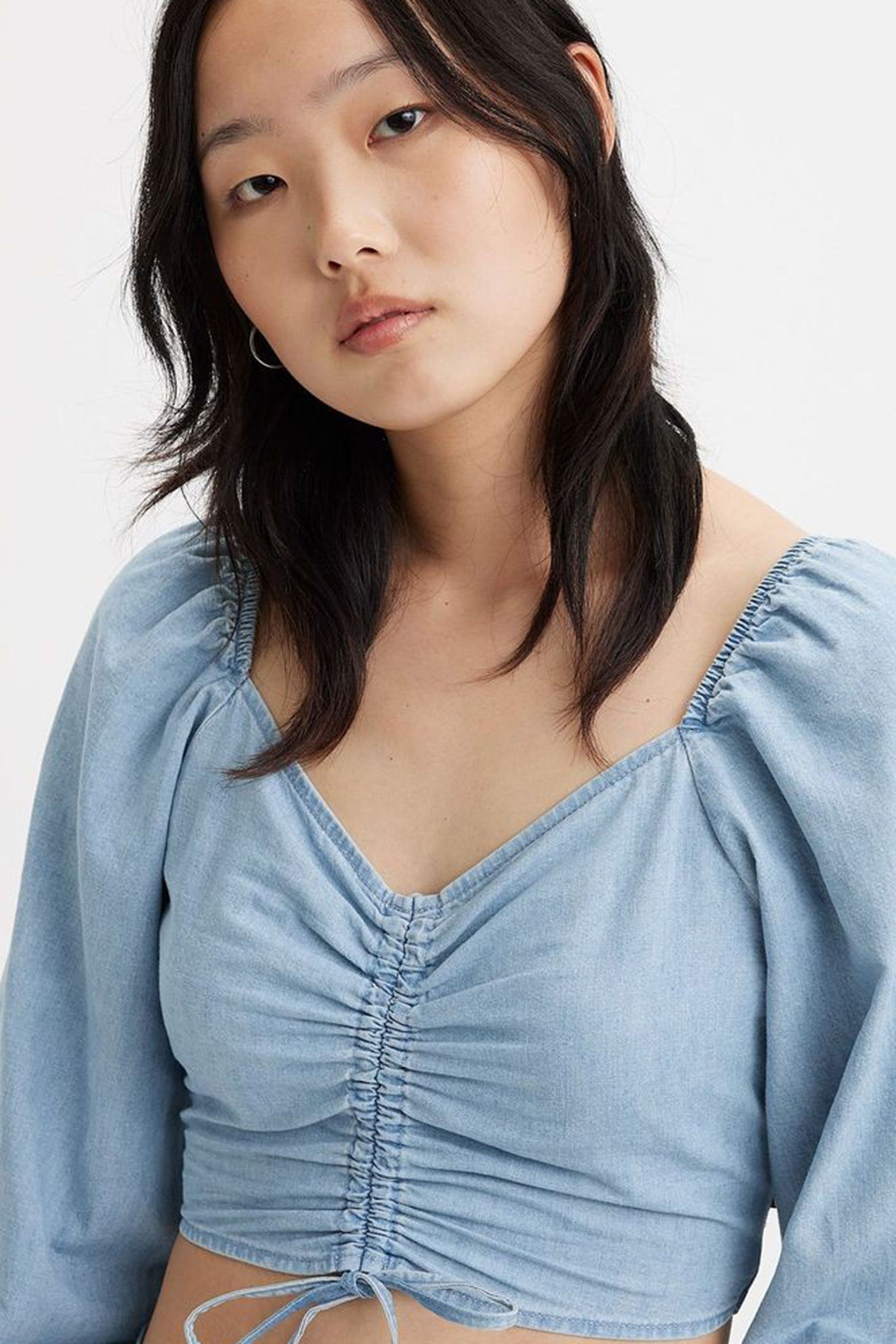 Buy Levi s Light Blue Diana Blouse from Next Luxembourg