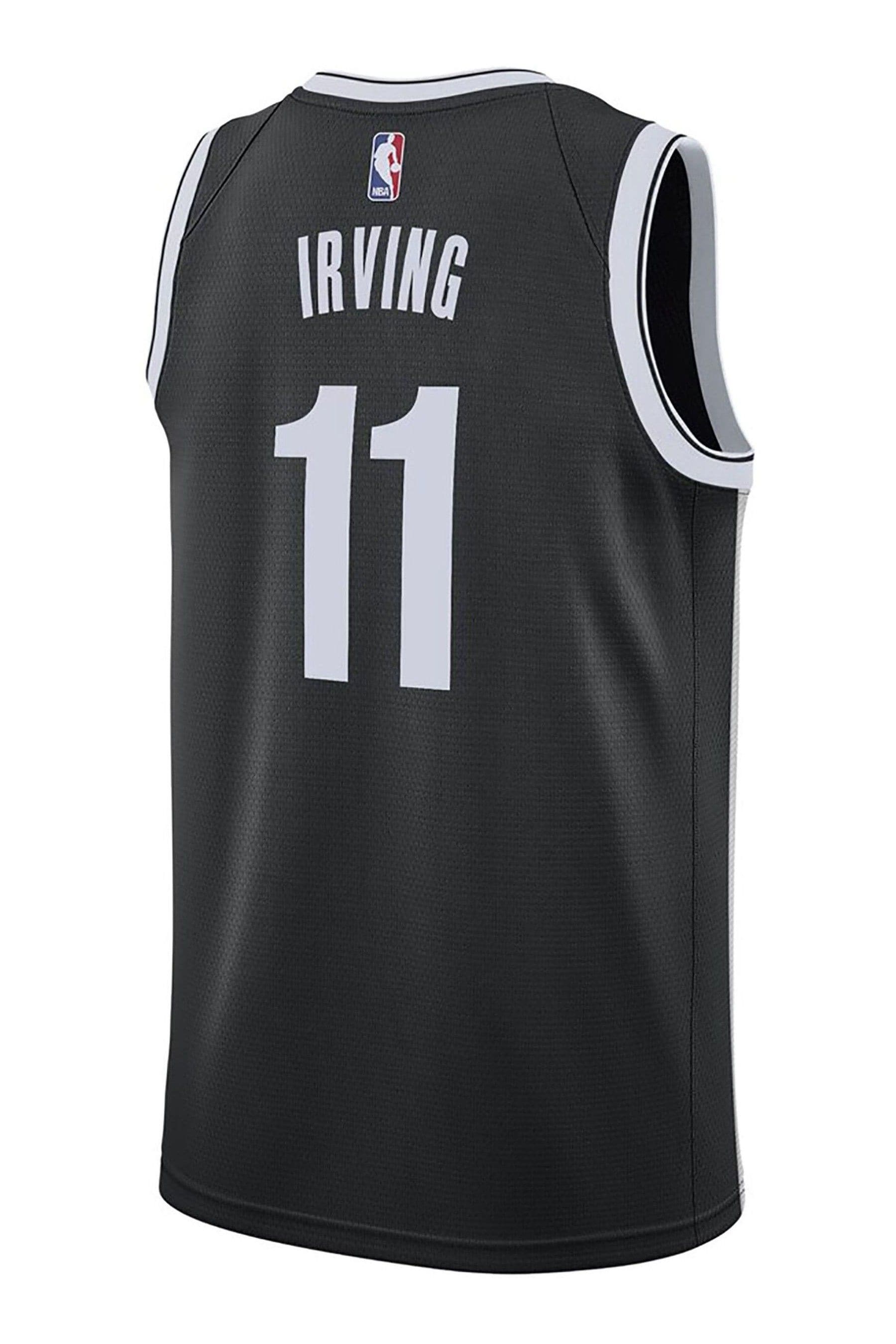 Buy Nike Black Brooklyn Nets Icon Edition Swingman Jersey Kyrie