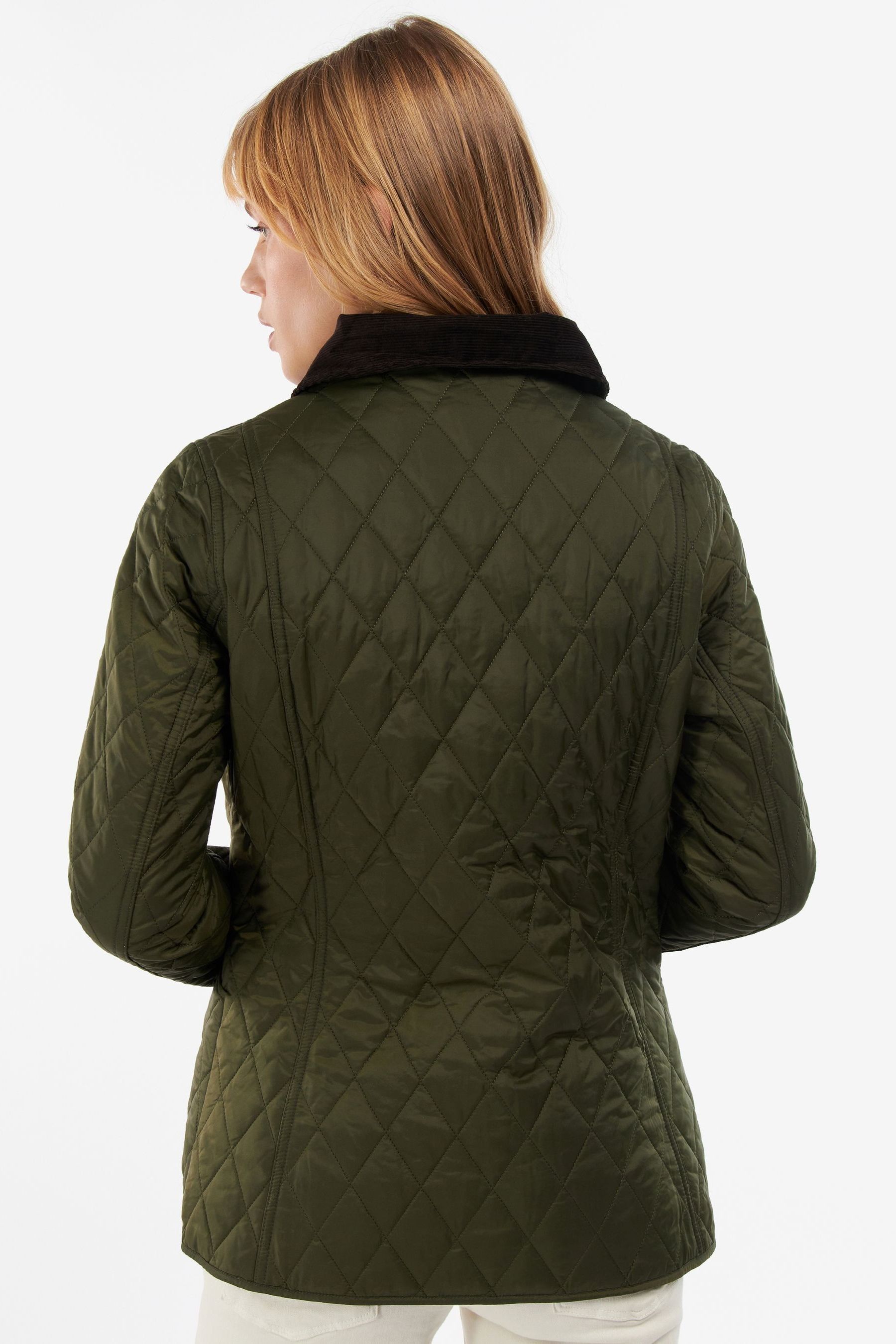 Buy Barbour Khaki Green Annandale Quilted Jacket from the Next UK