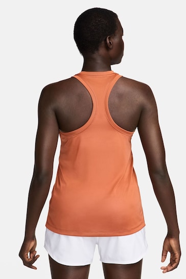 Nike Orange Dri-FIT Racerback Tank Vest Top