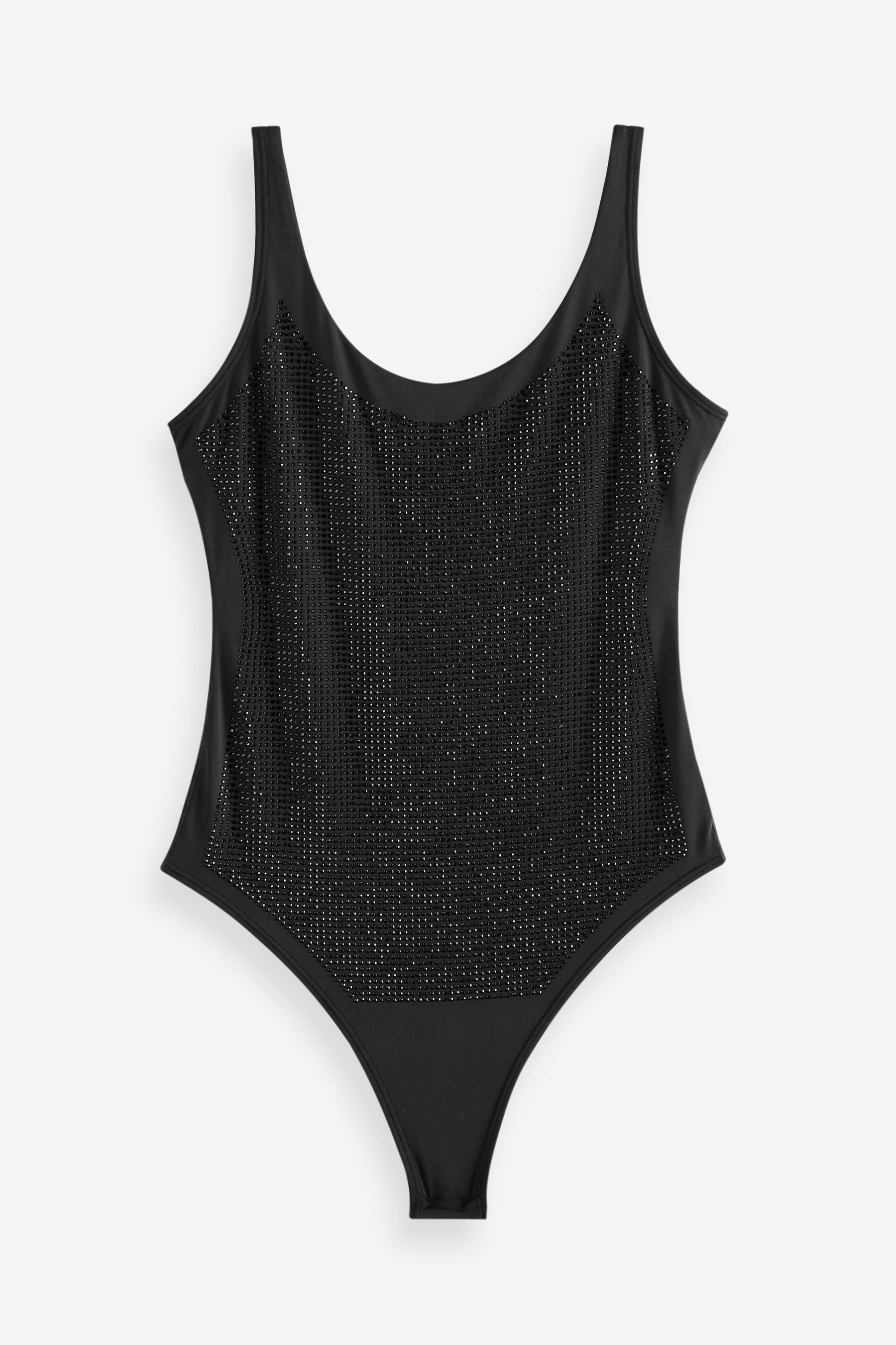 Buy self. Black Diamante Bodysuit from the Next UK online shop