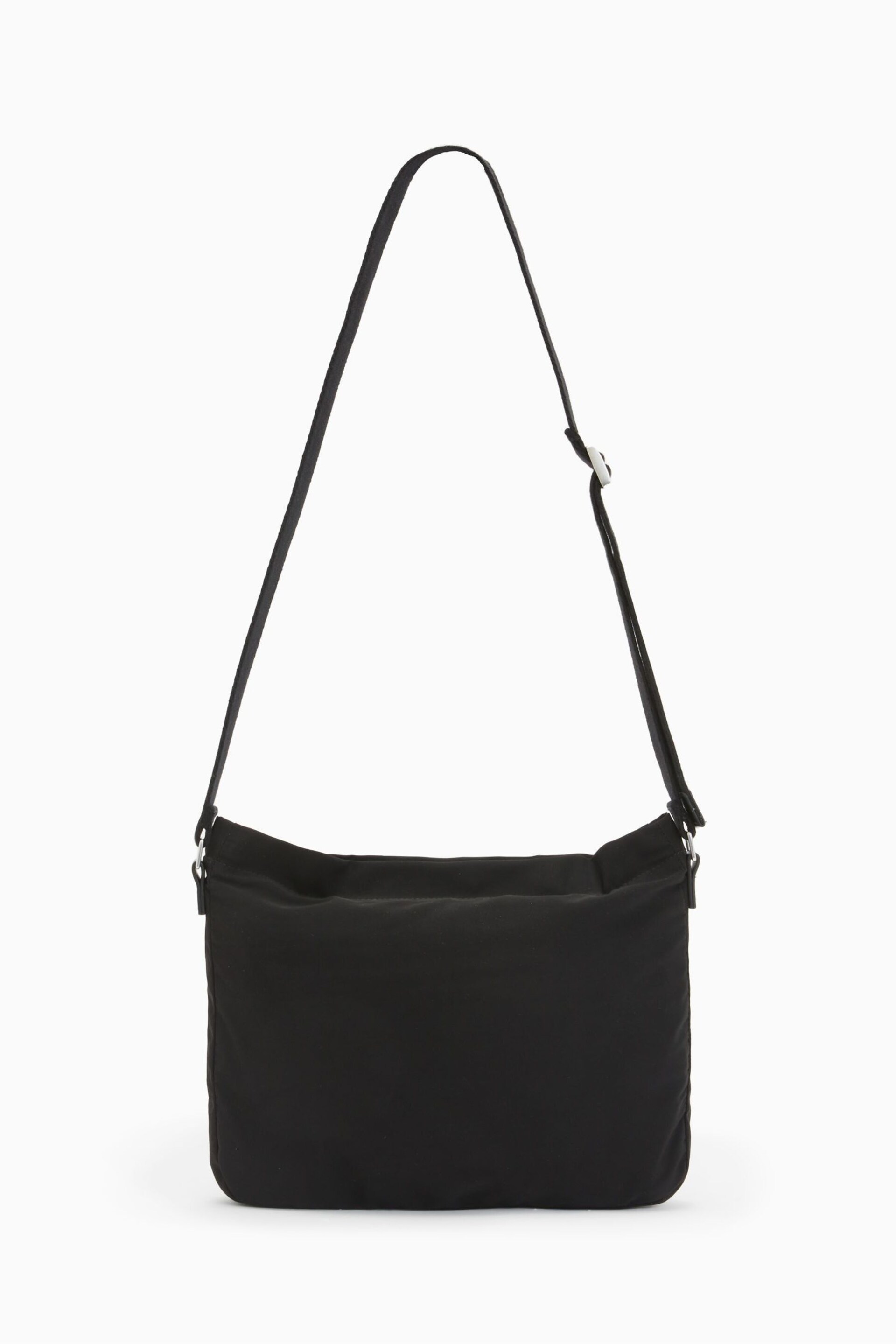 AllSaints Black Ader Cross-Body Bag - Image 3 of 7