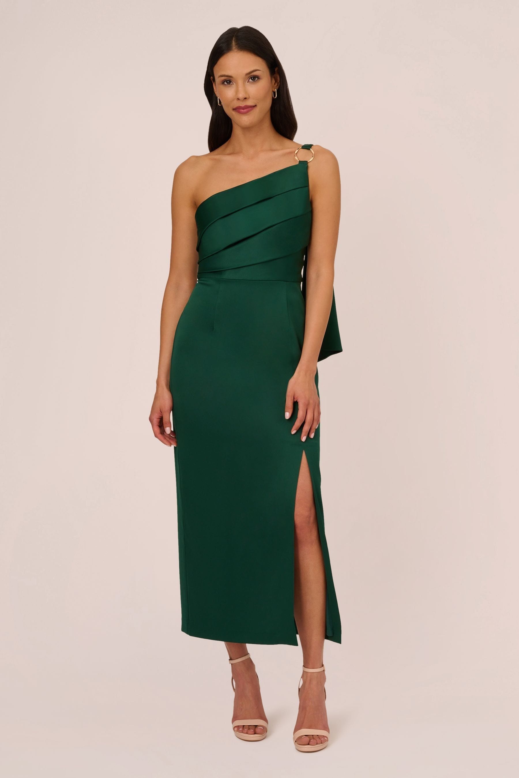 Adrianna papell satin dress hotsell