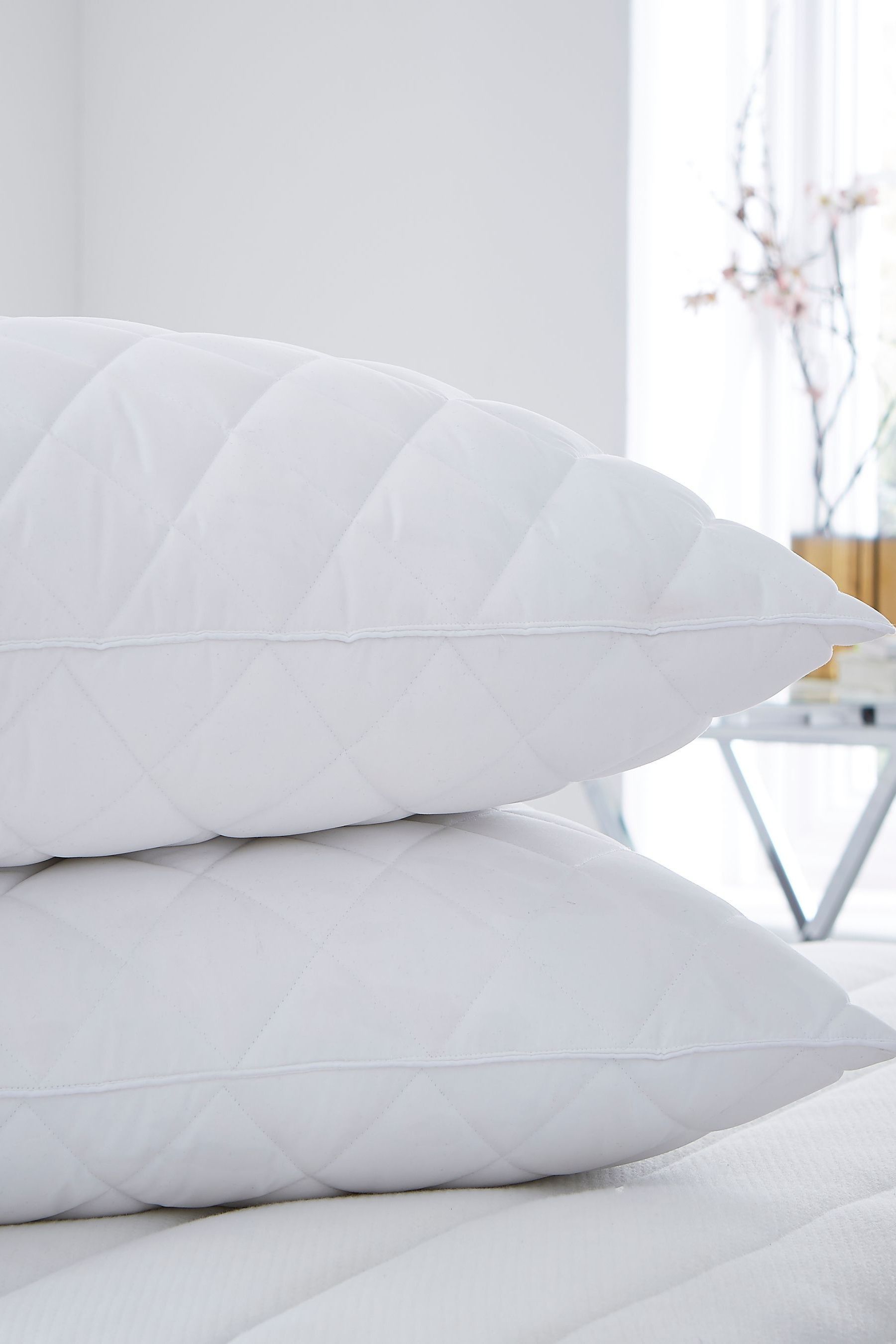 Silentnight quilted duck feather pillow cheap