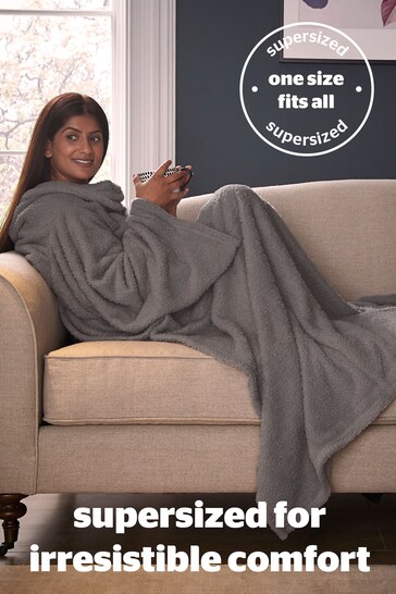 Buy Silentnight Grey Snugsie Wearable Blanket from the Next UK online shop
