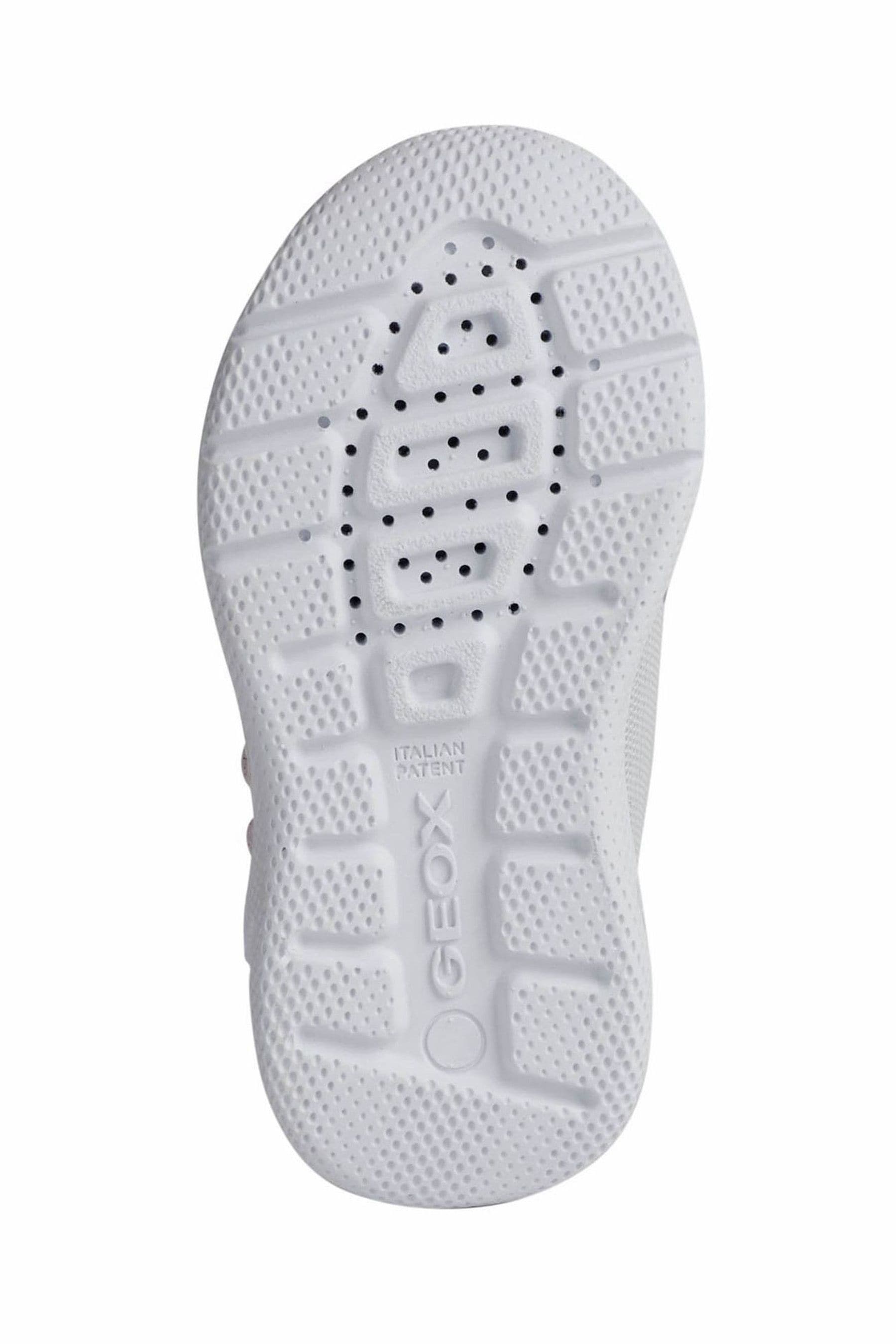 Geox silver sneakers discount