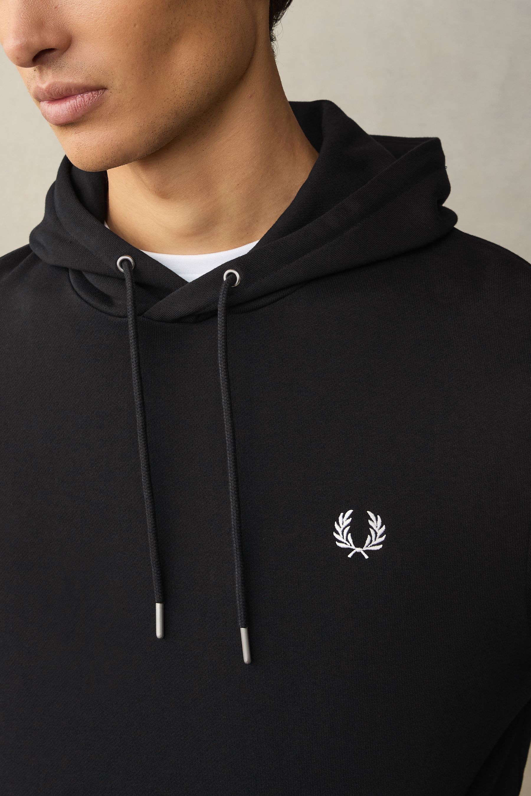 Fred perry loopback hooded sweat outlet