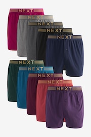 Rich Colour 10 pack Boxers - Image 1 of 13