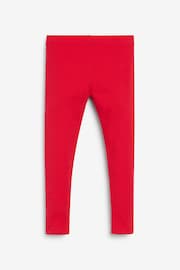 Red Regular Fit Leggings (3-16yrs) - Image 2 of 3