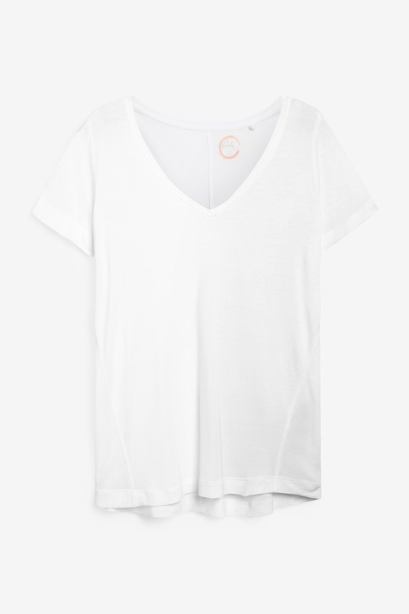 Multi Slouch V-Neck T-Shirts 5 Pack - Image 11 of 14