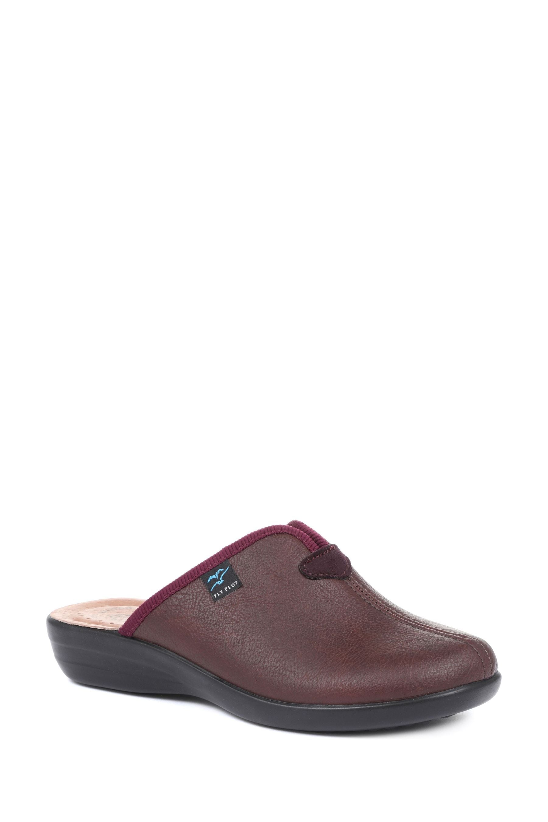 Buy Fly Flot Purple Ladies Wide Fit Anatomic Clogs from Next Luxembourg