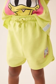 Lime Green Disney Daisy Duck T-Shirt and Short Set (3mths-7yrs) - Image 4 of 7