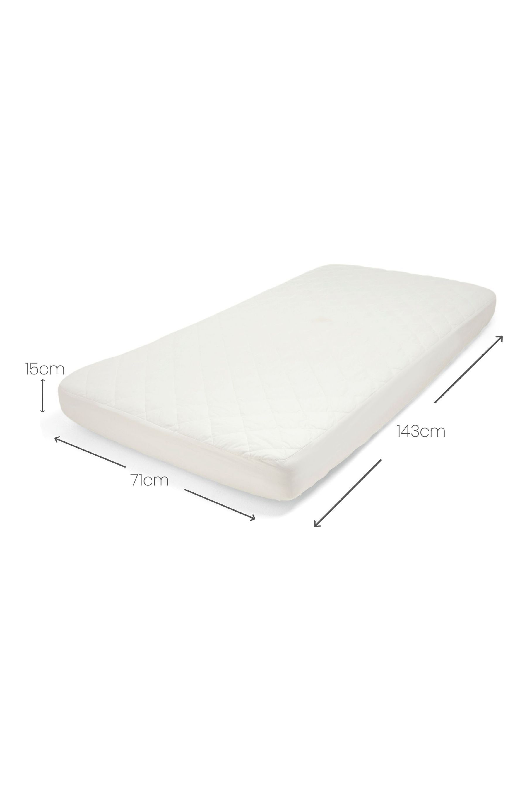 Buy Mamas Papas Kids Anti Allergy Cot Quilted Bed 100 Cotton Mattress Protector from the Next UK online shop