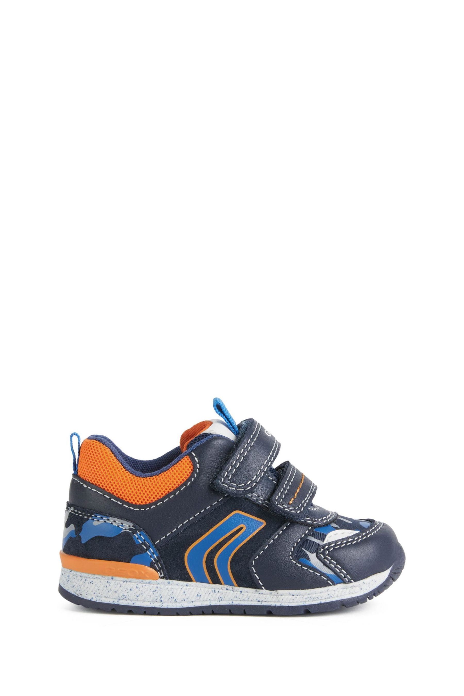 Buy Geox Baby Boys Blue Rishon First Steps Shoes from Next Luxembourg