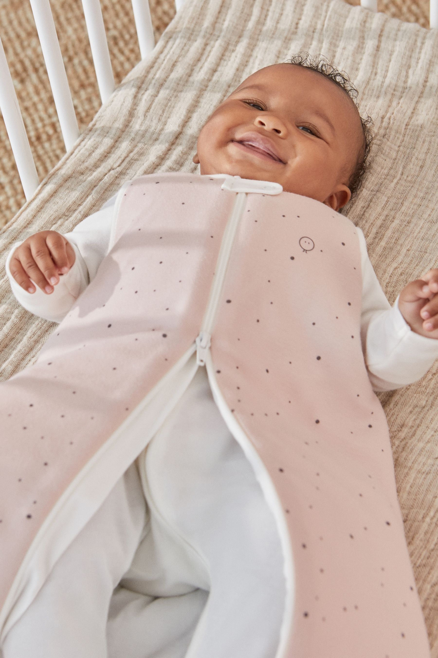 Buy MORI Light Pink Front Opening Sleeping Bag 1.5 Tog from the Next UK online shop