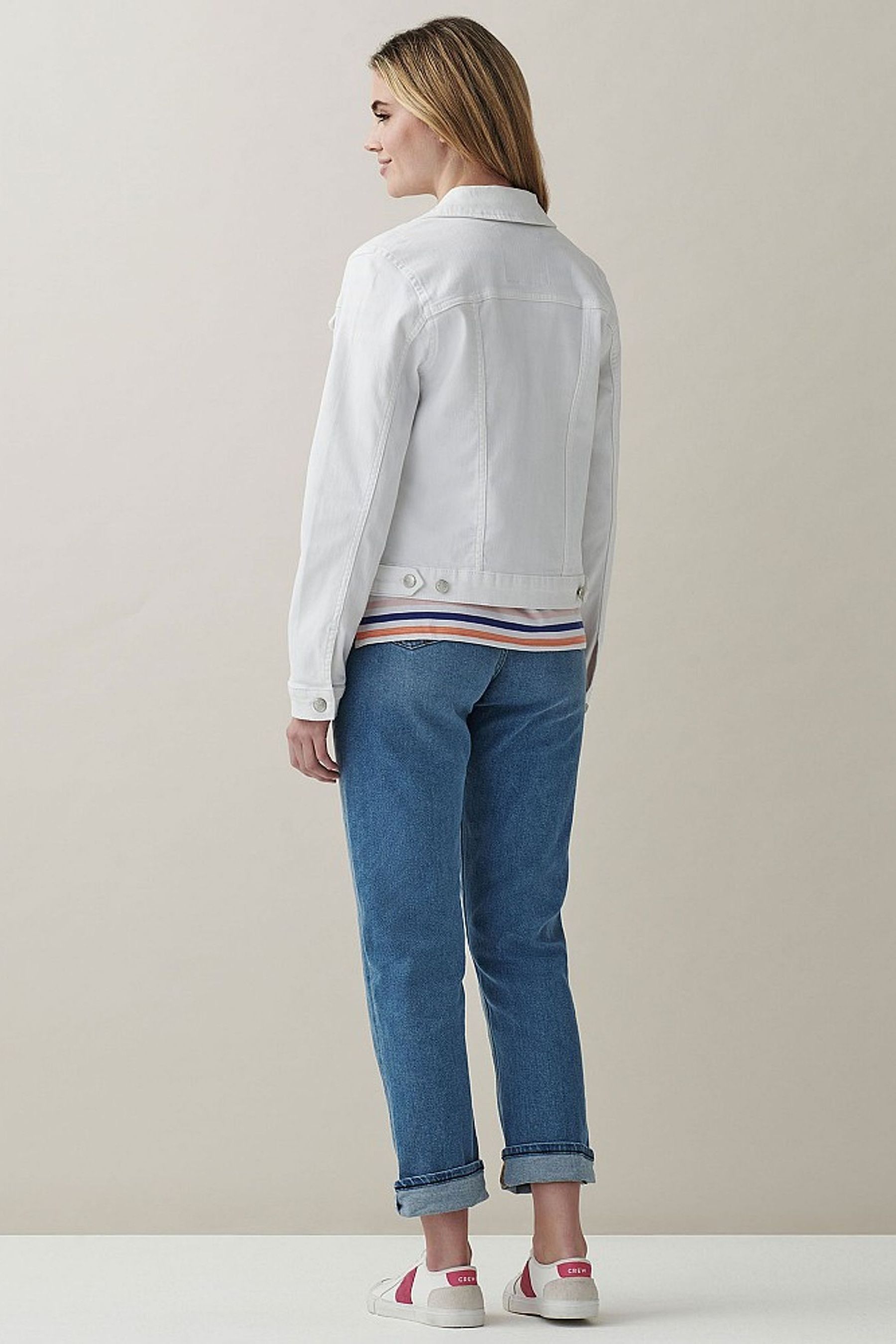 The white company denim jacket on sale