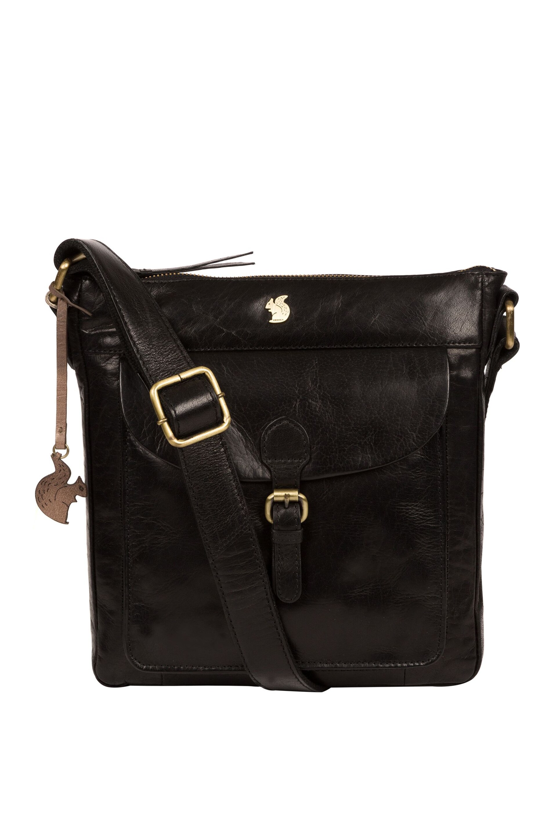 Conkca Josephine Leather Shoulder Bag - Image 2 of 5
