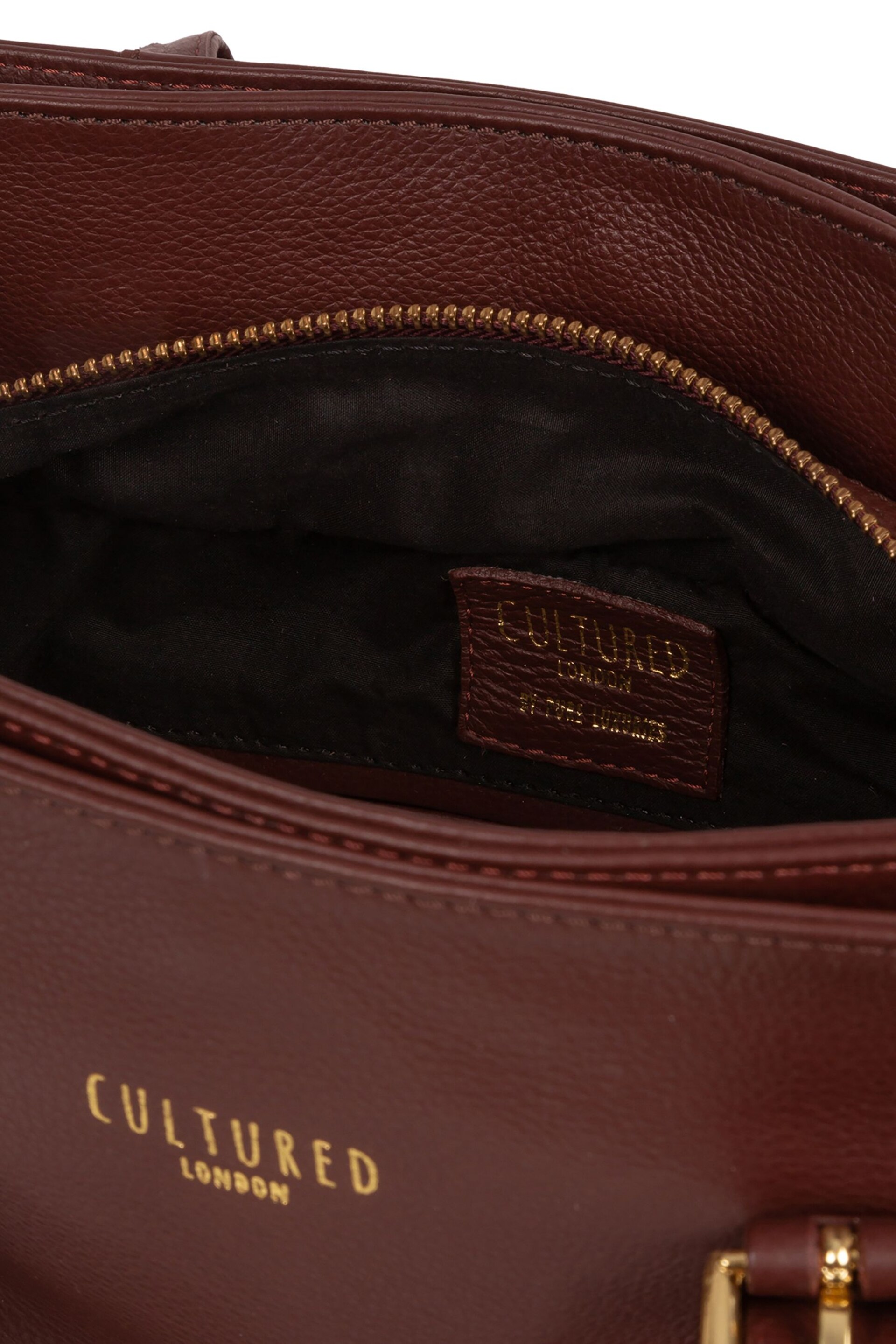 Cultured London Beckenham Leather Handbag - Image 4 of 6