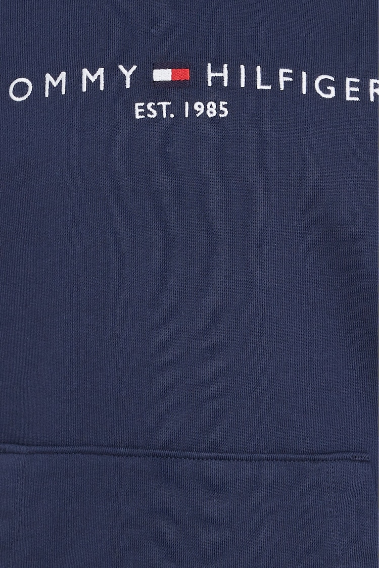 Tommy Hilfiger Blue Essential Hoodie - Image 6 of 6